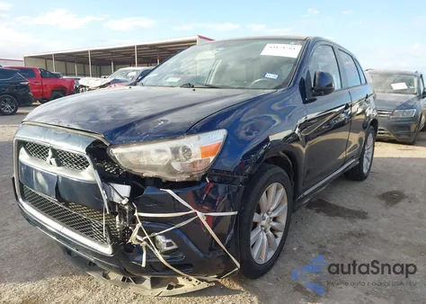 2011 Mitsubishi Outlander Sport Se из США, поврежденный, VIN JA4AR4AU9BZ021683